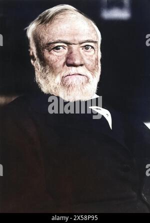 Carnegie, Andrew, 25.11.1835 - 11.8,1919, amerikanischer Industrialist, Porträt, UM 1900, ADDITIONAL-RIGHTS-CLEARANCE-INFO-NOT-AVAILABLE Stockfoto