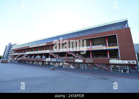 Hamburg, Deutschland. Mai 2024. Fussball 2. Bundesliga 32. Spieltag VfL Osnabrüeck - FC Schalke 04 am 07.05.2024 im Millerntor-Stadion Hamburg Aussenansicht Millerntor-Stadion Foto: Revierfoto Credit: ddp Media GmbH/Alamy Live News Stockfoto