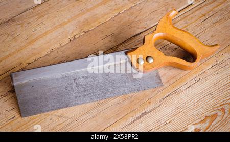 Vintage-Tannensäge von Marsden aus Sheffield Stockfoto