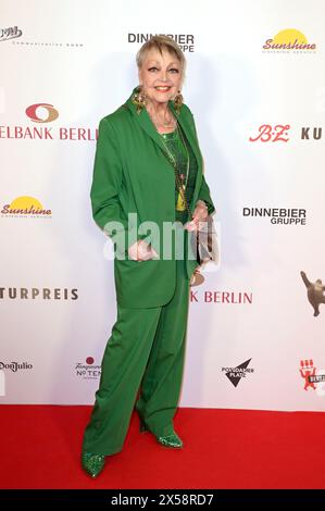 Barbara schöne bei der Verleihung des 30. B.Z. Kulturpreises 2024 im Theater am Potsdamer Platz. Berlin, 07.05.2024 Stockfoto