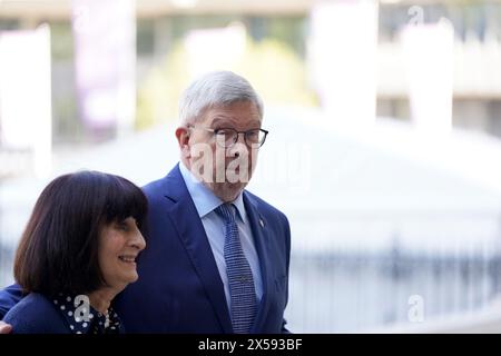 Ross Brawn kommt in der Westminster Abbey in London an, wo er sich für Sir Stirling Moss, der am 12. April 2020 im Alter von 90 Jahren starb, bedankt. Bilddatum: Mittwoch, 8. Mai 2024. Stockfoto