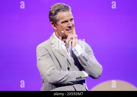 Markus Lanz beim OMR Festival 2024 in den Messehallen. Hamburg, 07.05.2024 Stockfoto