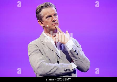 Markus Lanz beim OMR Festival 2024 in den Messehallen. Hamburg, 07.05.2024 Stockfoto