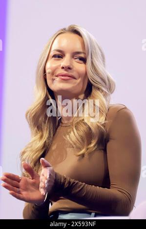 Delia Lachance beim OMR Festival 2024 in den Messehallen. Hamburg, 07.05.2024 Stockfoto