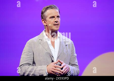 Markus Lanz beim OMR Festival 2024 in den Messehallen. Hamburg, 07.05.2024 Stockfoto