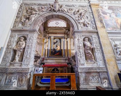 Cesi-Kapelle in der Kirche Santa Maria della Pace - Rom, Italien Stockfoto