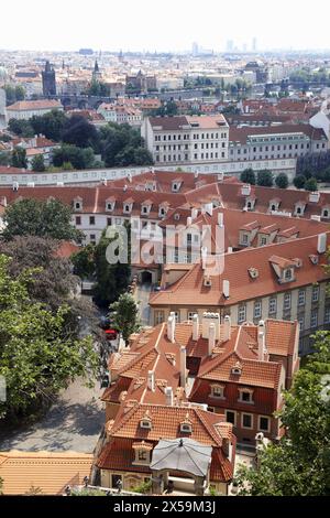 Wallenstein Palastgärten, Mala Strana, Prag, Tschechische Republik Stockfoto