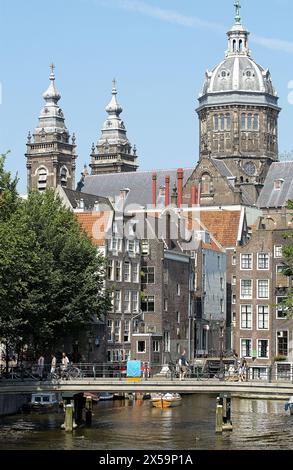 St. Nicholas´ Kirche (Sint Nikolaas Kerk). Amsterdam. Niederlande Stockfoto