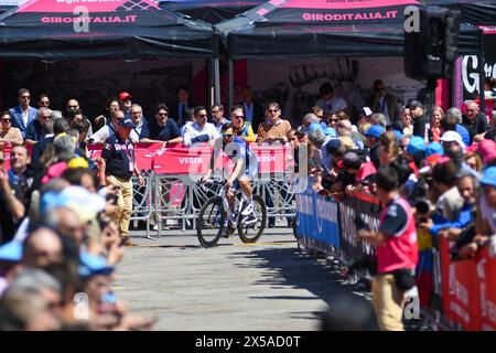 Lucca, Italien. Mai 2024. Tappa 5 - Genova-Lucce - Giro d'Italia 2024 während Stage 5 - Genova-Lucca, Giro d'Italia Rennen in Lucca, Italien, 08. Mai 2024 Credit: Independent Photo Agency/Alamy Live News Stockfoto