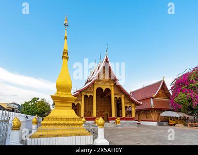 Wat Sensoukaram, Luang Prabang, Laos Stockfoto