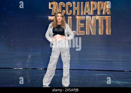 Sabrina Salerno beim Photocall zur Rai TV-Show 'L'acchiappatalenti' im Auditorium Rai del Foro Italico. Rom, 08.05.2024 Stockfoto