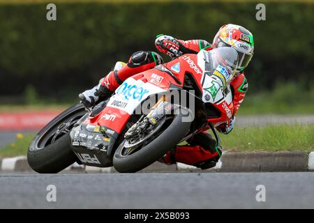 Portrush, Antrim, Nordirland. Mai 2024. North West 200 Training; Glenn Irwin (PBM Ducati) war am schnellsten während der Superbike Practice Credit: Action Plus Sports/Alamy Live News Stockfoto