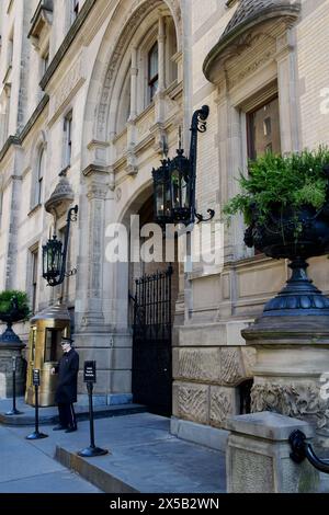 The Dakota, 1 West 72nd Street, Manhattan in New York City, USA Stockfoto