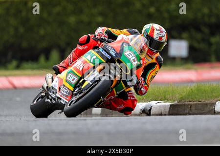 Portrush, Antrim, Nordirland. Mai 2024. North West 200 Training; Peter Hickman (Swan Racing Yamaha) während SuperTwin Practice Credit: Action Plus Sports/Alamy Live News Stockfoto