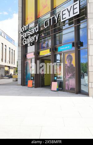 John Hansard Gallery, eine zeitgenössische Galerie für visuelle Kunst und Teil der University of Southampton, in der Bar Street, Großbritannien Stockfoto