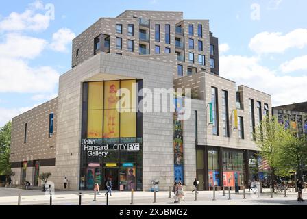 John Hansard Gallery, eine zeitgenössische Galerie für visuelle Kunst und Teil der University of Southampton, in der Bar Street, Großbritannien Stockfoto