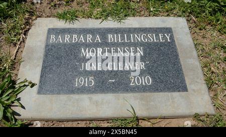 Santa Monica, Kalifornien, USA 6. Mai 2024 Schauspielerin Barbara Billingsley Grave auf dem Woodlawn Cemetery am 6. Mai 2024 in Santa Monica, Kalifornien, USA. Foto: Barry King/Alamy Stock Photo Stockfoto