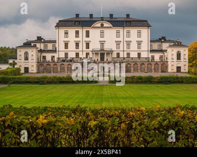 Das Königliche Schloss Rosersberg, außerhalb von Märsta, Sigtuna Kommun, nördlich von Stockholm, Uppland, Schweden, Europa. Stockfoto