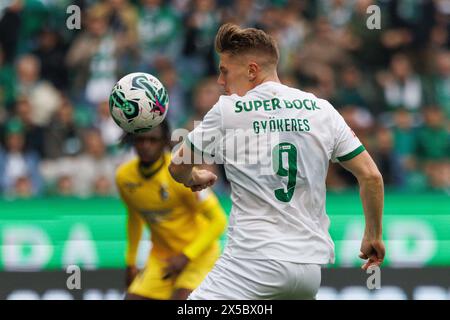 Viktor Gyokeres während des Liga Portugal Spiels zwischen Sporting CP und Portimonense SC im Estadio Jose Alvalade, Lissabon, Portugal. (Maciej Rogowski) Stockfoto