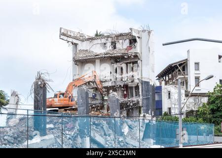 Salvador, Bahia, Brasilien - 15. September 2019: Blick auf ein Gebäude in der Stadt Salvador, Bahia. Stockfoto