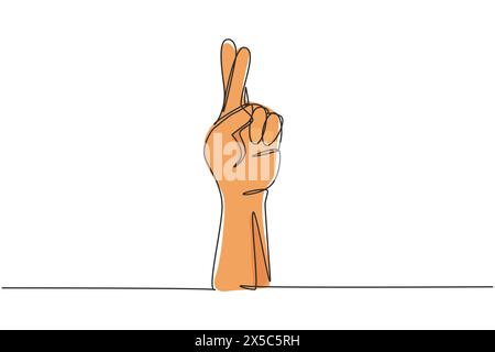 Einzelne einzeilige Zeichnungssymbole und -Symbole. Emoji-Handsymbole im Chat der Internetplattform. Kommunikation mit Handgesten. Nonverbale Zeichen. Kontin Stock Vektor