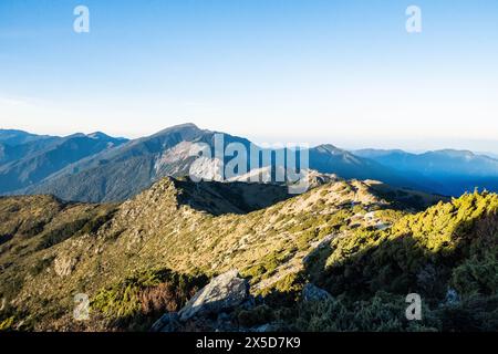 Trekking auf dem Jiaming Lake Trail, Taitung, Taiwan Stockfoto