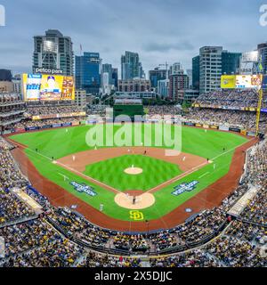 Petco Park, das Baseballstadion des Major League Teams San Diego Padres, im Stadtzentrum von San Diego, Kalifornien Stockfoto