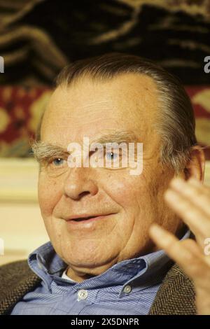 Czeslaw MILOSZ - Datum : 19891001 ©John Foley/Opale.Photo Stockfoto