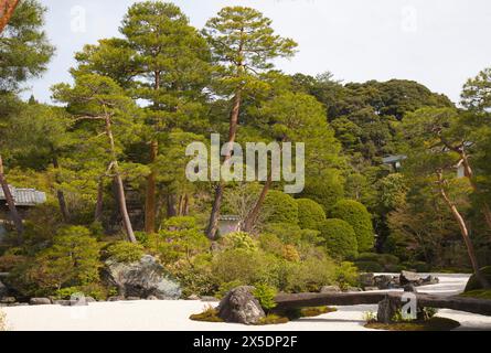 Japan, Matsue, Adachi Art Museum, Garten, Stockfoto
