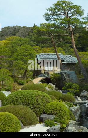 Japan, Matsue, Adachi Art Museum, Garten, Stockfoto