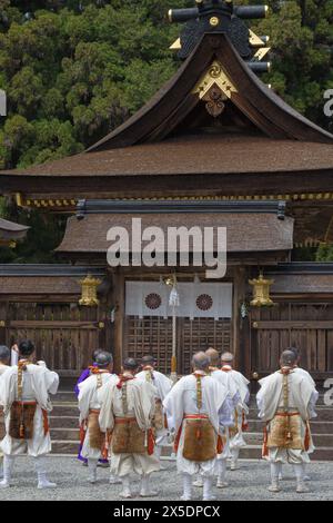 Japan, Kumano Kodo, Kumano Hongu Taisha, Shinto-Schrein, Stockfoto