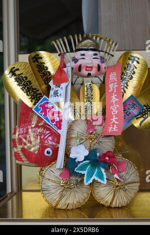 Japan, Kumano Hongu Taisha, schintoistischer Schrein, Marionette, Puppe, Stockfoto