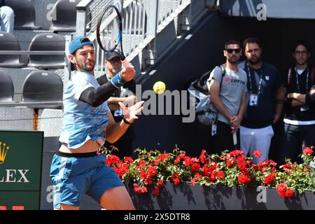 Rom, Italien. Mai 2024. Internazionali di Tennis Roma 20249 Maggio 2024 Nella Foto: Andrea Vavassori Credit: Unabhängige Fotoagentur/Alamy Live News Stockfoto