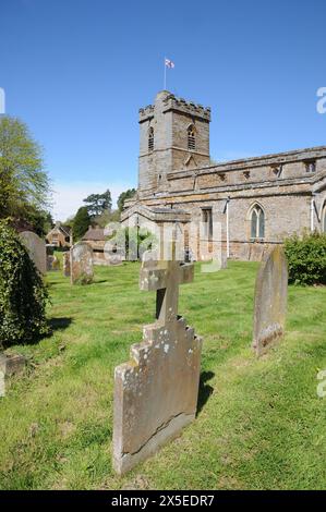 St. Martins Church, Litchborough, Northamptonshire Stockfoto