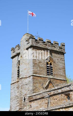 St. Martins Church, Litchborough, Northamptonshire Stockfoto