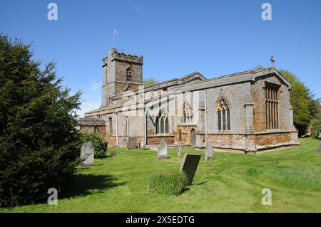 St. Martins Church, Litchborough, Northamptonshire Stockfoto