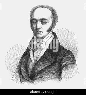 Porträt von Charles Grey, 2. Earl Grey, (1764–1845). Whig-Politiker, Abgeordneter. Er war von 1830 bis 1834 Premierminister des Vereinigten Königreichs. Illustration aus Cassell's History of England, Band VII. Neuauflage veröffentlicht Circ 1873-5. Stockfoto