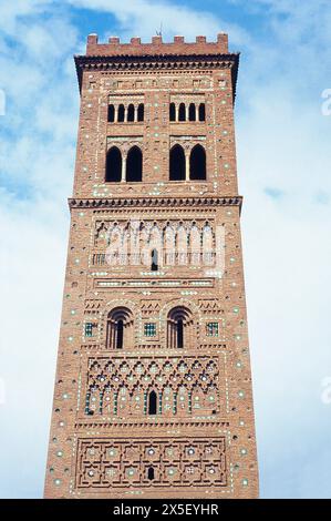 San Martin Turm. Teruel, Spanien. Stockfoto