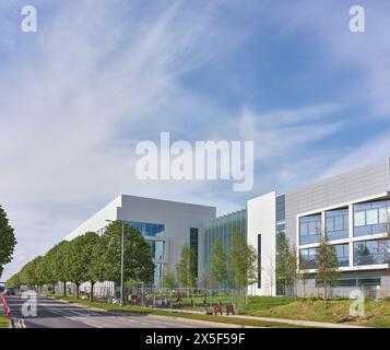 Ray Dolby Centre, Cavendish Labor, University of Cambridge, West Site, England. Stockfoto