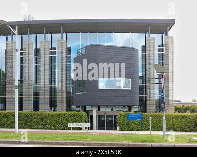 Physik der Medizin, Cavendish Labor, Universität Cambridge, West Site, England. Stockfoto