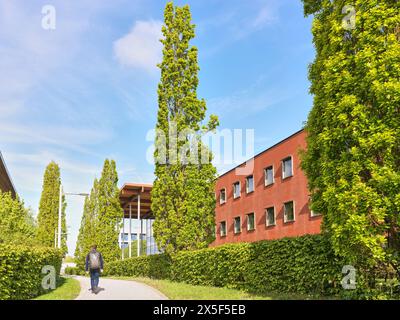 William Gates Building, Cavendish Laboratory, University of Cambridge, West Site, England. Stockfoto