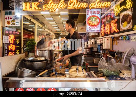 Street Food in Ita Thao, Sun Moon Lake, Yuchi, Taiwan Stockfoto