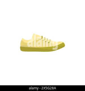 Schuhe mit stylischem Logo. Sport Converse Vektor. Symbol läuft. Sneaker-Symbol auf weißem Hintergrund. Vektorabbildung. Stock Vektor