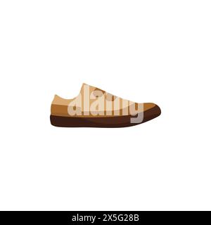 Schuhe mit stylischem Logo. Sport Converse Vektor. Symbol läuft. Sneaker-Symbol auf weißem Hintergrund. Vektorabbildung. Stock Vektor