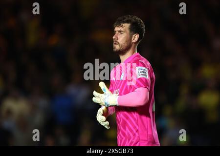 Peterborough, Großbritannien. Mai 2024. Jed Steer (PU) beim Halbfinalspiel Peterborough United gegen Oxford United EFL League One Play-Off im Weston Homes Stadium, Peterborough, Cambridgeshire, am 8. Mai 2024. Quelle: Paul Marriott/Alamy Live News Stockfoto