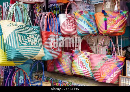 Cozumel Mexiko, Kreuzfahrthafen, San Miguel de Cozumel, norwegisches Schiff Joy Cruise Line, 7-tägige Karibikroute, Avenida Rafael Melgar, Souvenirs Geschenke St. Stockfoto