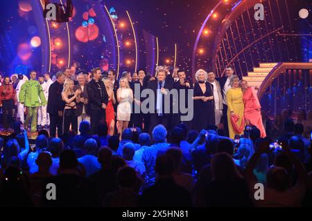 ZDF-Musikshow 'die Giovanni Zarrella Show' in der Baden Arena. Offenburg, 04.05.2024 Stockfoto