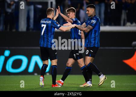 Bergamo, Italien, 9. Mai 2024. Charles de Ketelaere (Atalanta BC ...