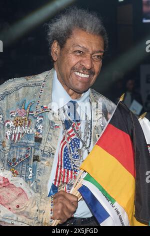 Donald - Don - King, amerikanischer Boxpromoter., Boxen in Hamburg bei einer Boxveranstaltung von Sauerland Event in der Edel Optics Arena, 24. März 2018, Credit: HMB Media/Uwe Koch Stockfoto