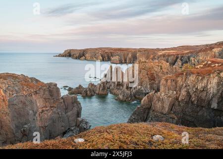 Cable John Cove, ein UNESCO-Weltgeopark, Bonavista Peninsula, Neufundland Stockfoto